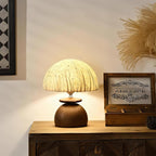 Basira Wood Table Lamp — product view 10