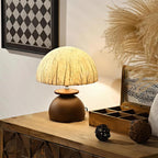 Basira Wood Table Lamp — product view 12
