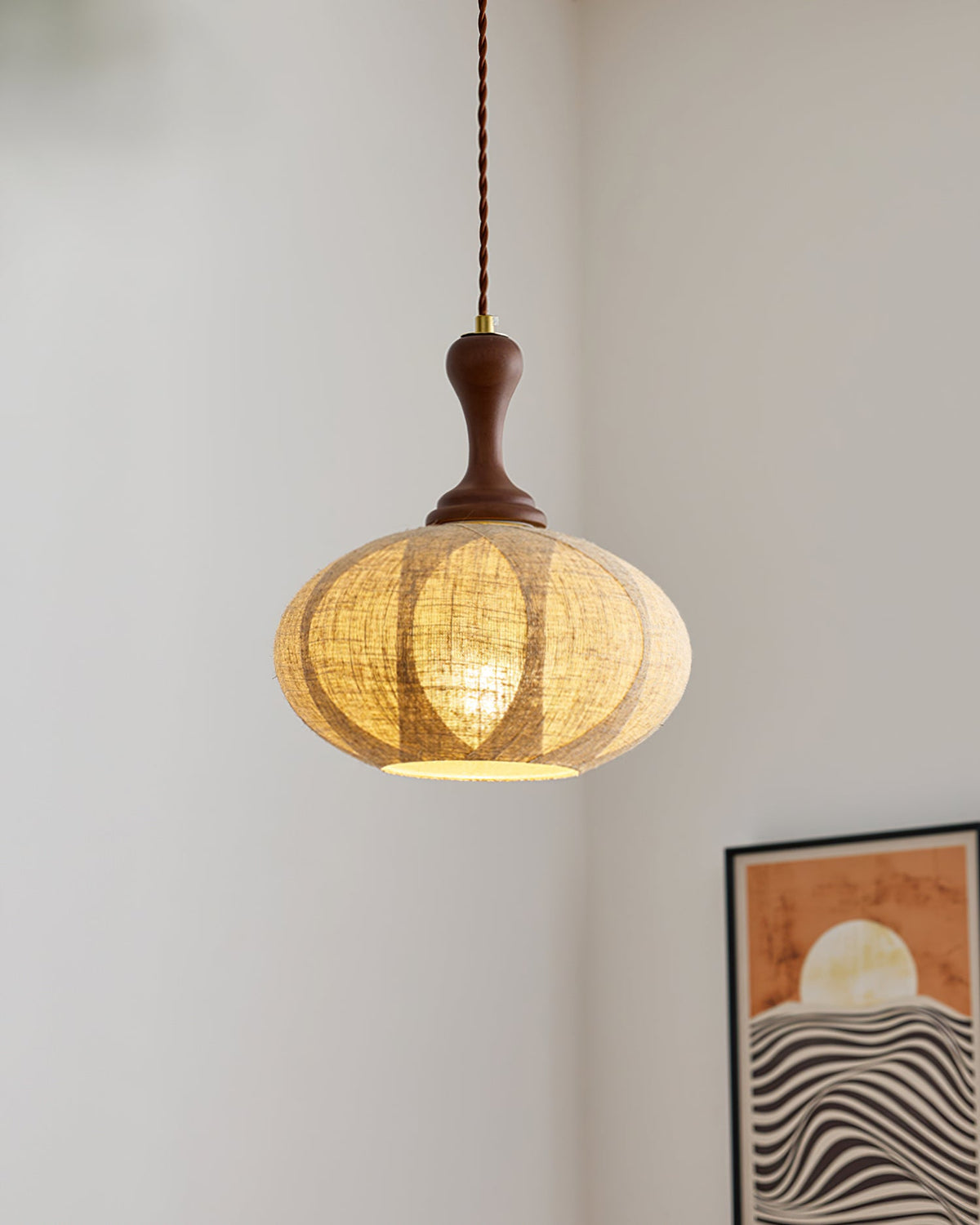 Kenso Glass Pendant Lamp — product view 4