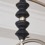 Sloane Faux Alabaster & Wood Chandelier — product view 18