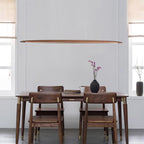 Eastoft LED Wood Chandelier — product view 3