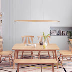 Eastoft LED Wood Chandelier — product view 8