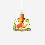 Peace Dove Glass Pendant Lamp — product view 1