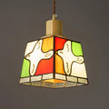 Peace Dove Glass Pendant Lamp — product view 2