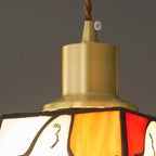 Peace Dove Glass Pendant Lamp — product view 9