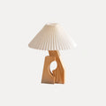 Zain Pleated Wood Table Lamp — product view 10