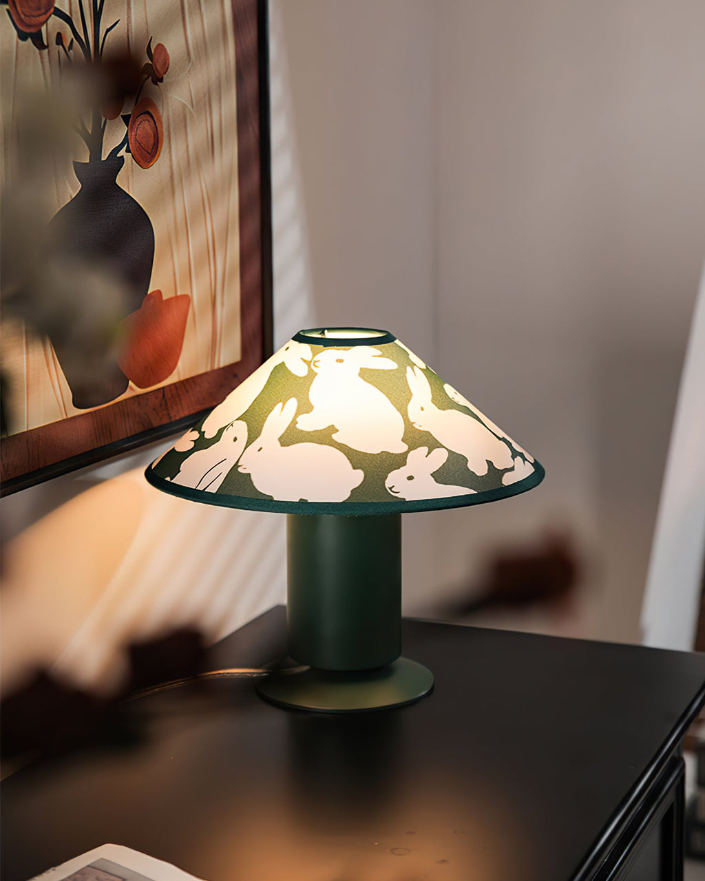 Green Canora Metal Table Lamp — product view 3