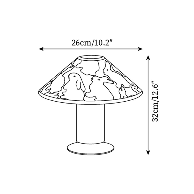 Green Canora Metal Table Lamp — product view 5