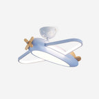 Airplane Wood Ceiling Lamp — product view 1