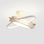 Airplane Wood Ceiling Lamp — product view 3