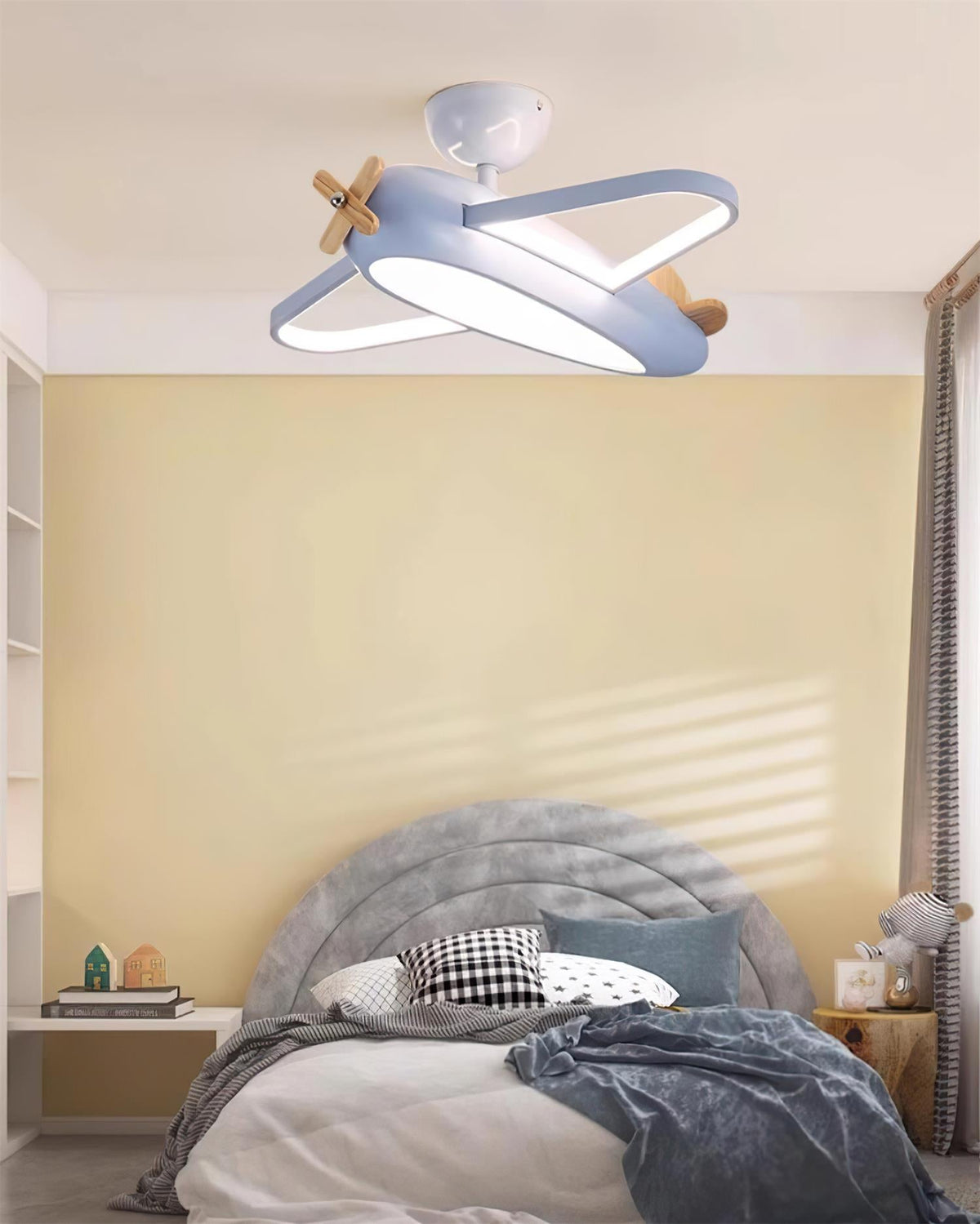 Airplane Wood Ceiling Lamp — product view 16