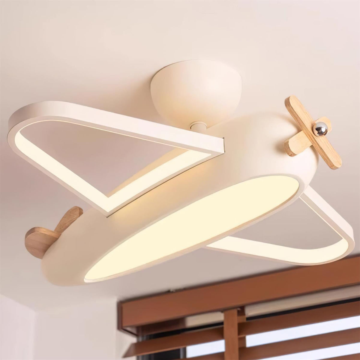 Airplane Wood Ceiling Lamp — product view 20