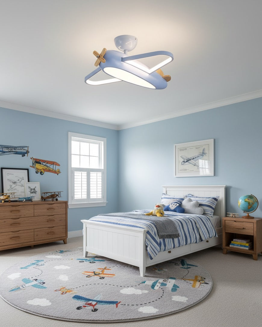 Airplane Wood Ceiling Lamp — product view 28