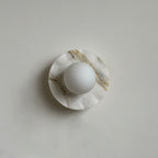 Meza Marble Wall Lamp — product view 3