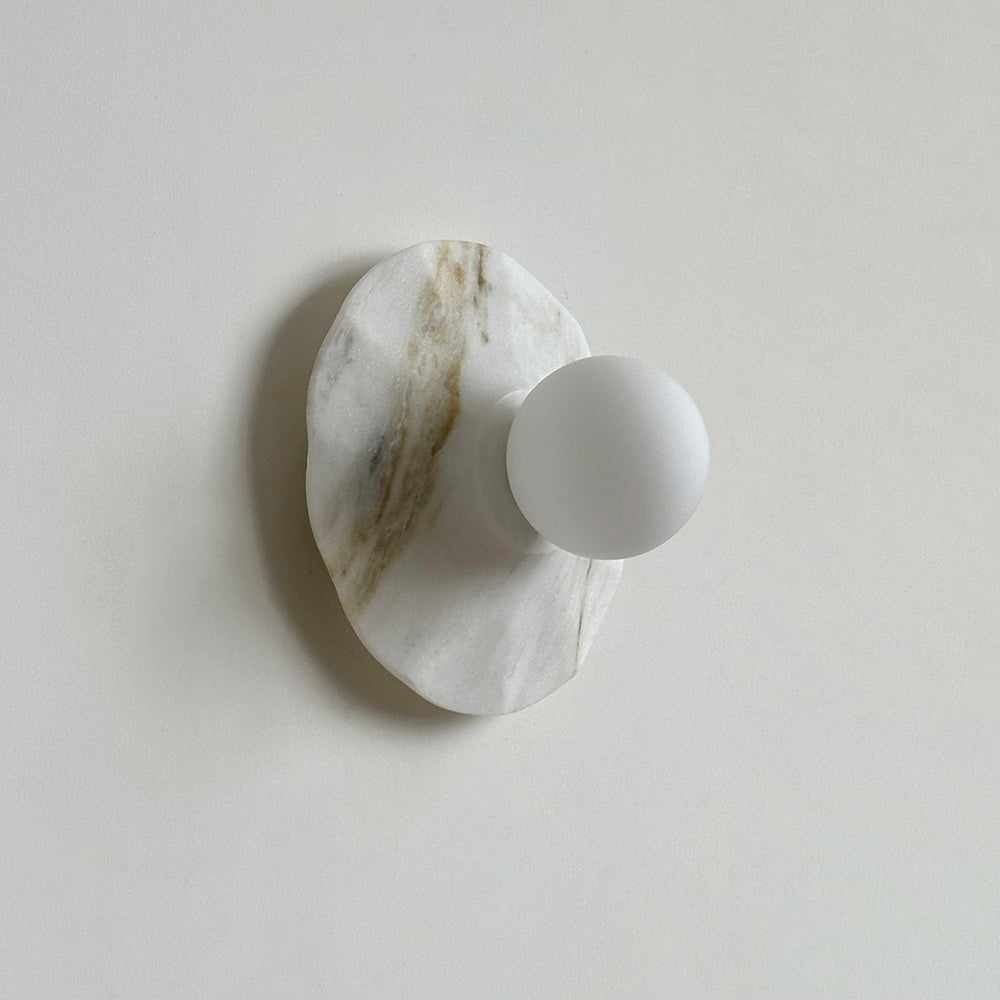 Meza Marble Wall Lamp — product view 7