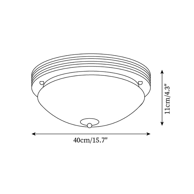 Amelia Glass Ceiling Light — product view 5