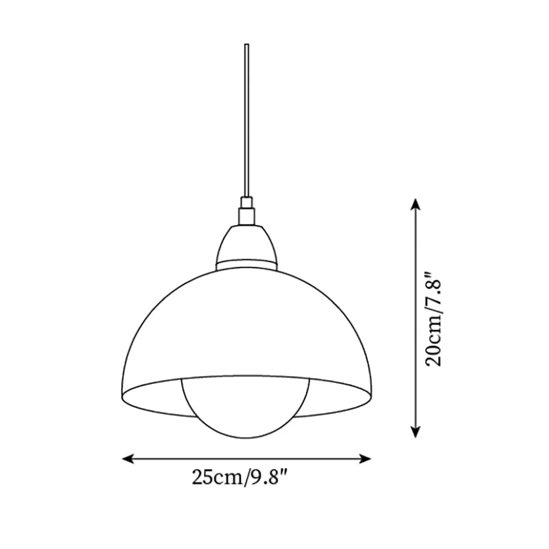 Milagro Glass Pendant Lamp — product view 5
