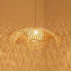 Bamboo Lotus Leaf Plug In Pendant Lamp — product view 22
