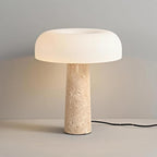 Kine Travertine Table Lamp — product view 2