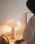 Kine Travertine Table Lamp — product view 4