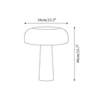 Kine Travertine Table Lamp — product view 5