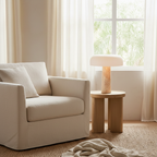 Kine Travertine Table Lamp — product view 9