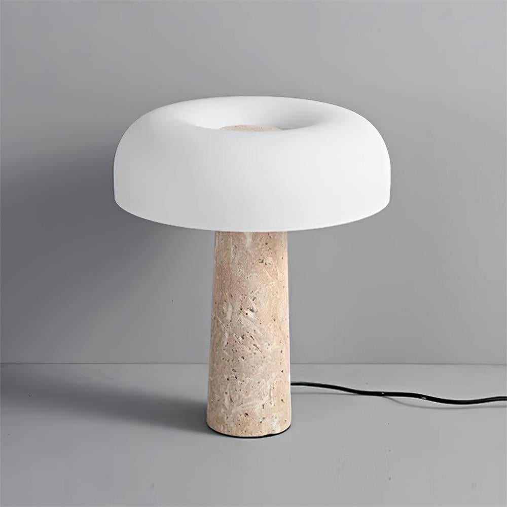 Kine Travertine Table Lamp — product view 14