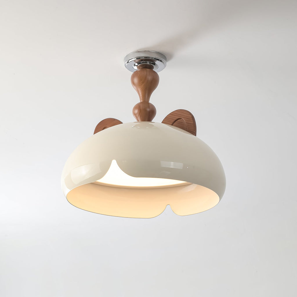 Vitality Cat Wood Ceiling Light — product view 14