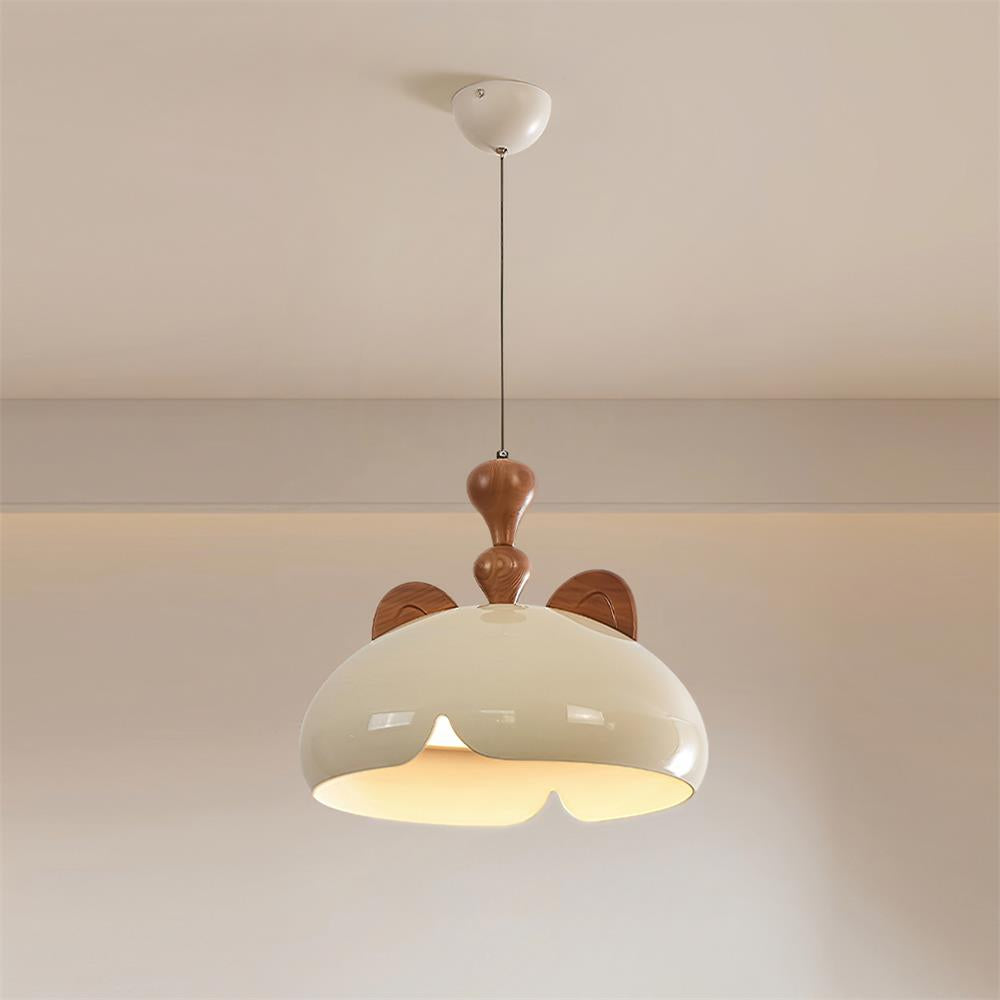 Vitality Cat Wood Pendant Lamp — product view 3
