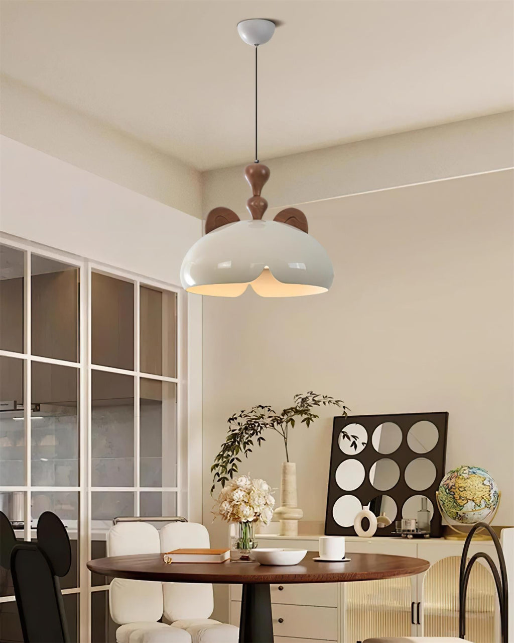 Vitality Cat Wood Pendant Lamp — product view 6