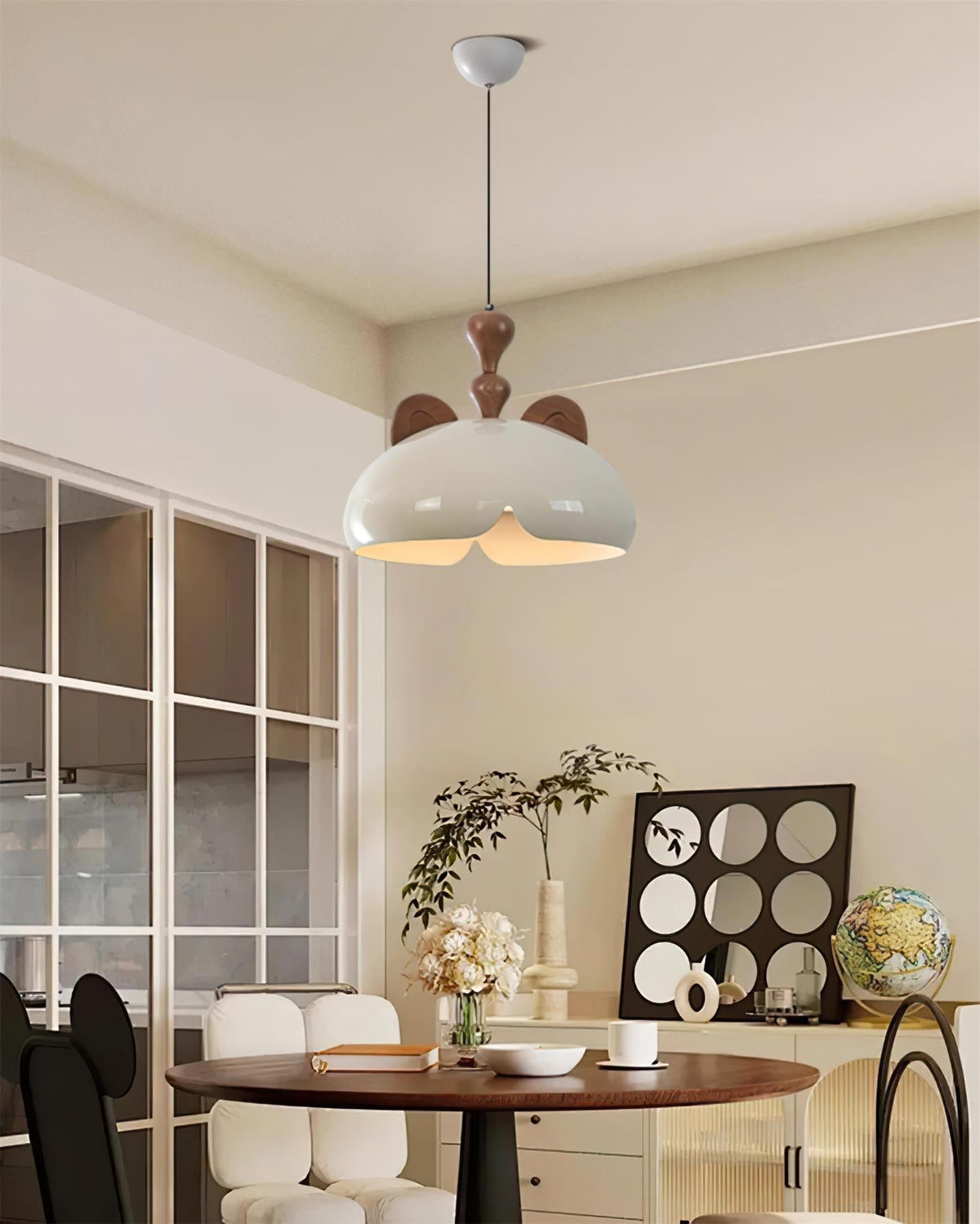Vitality Cat Wood Pendant Lamp — product view 6