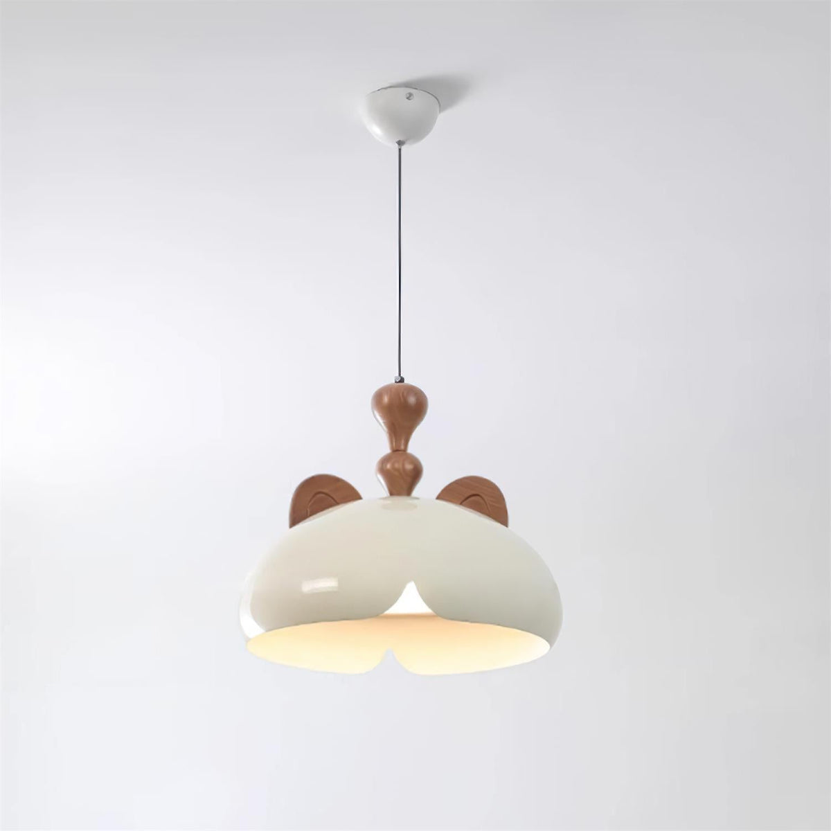 Vitality Cat Wood Pendant Lamp — product view 8
