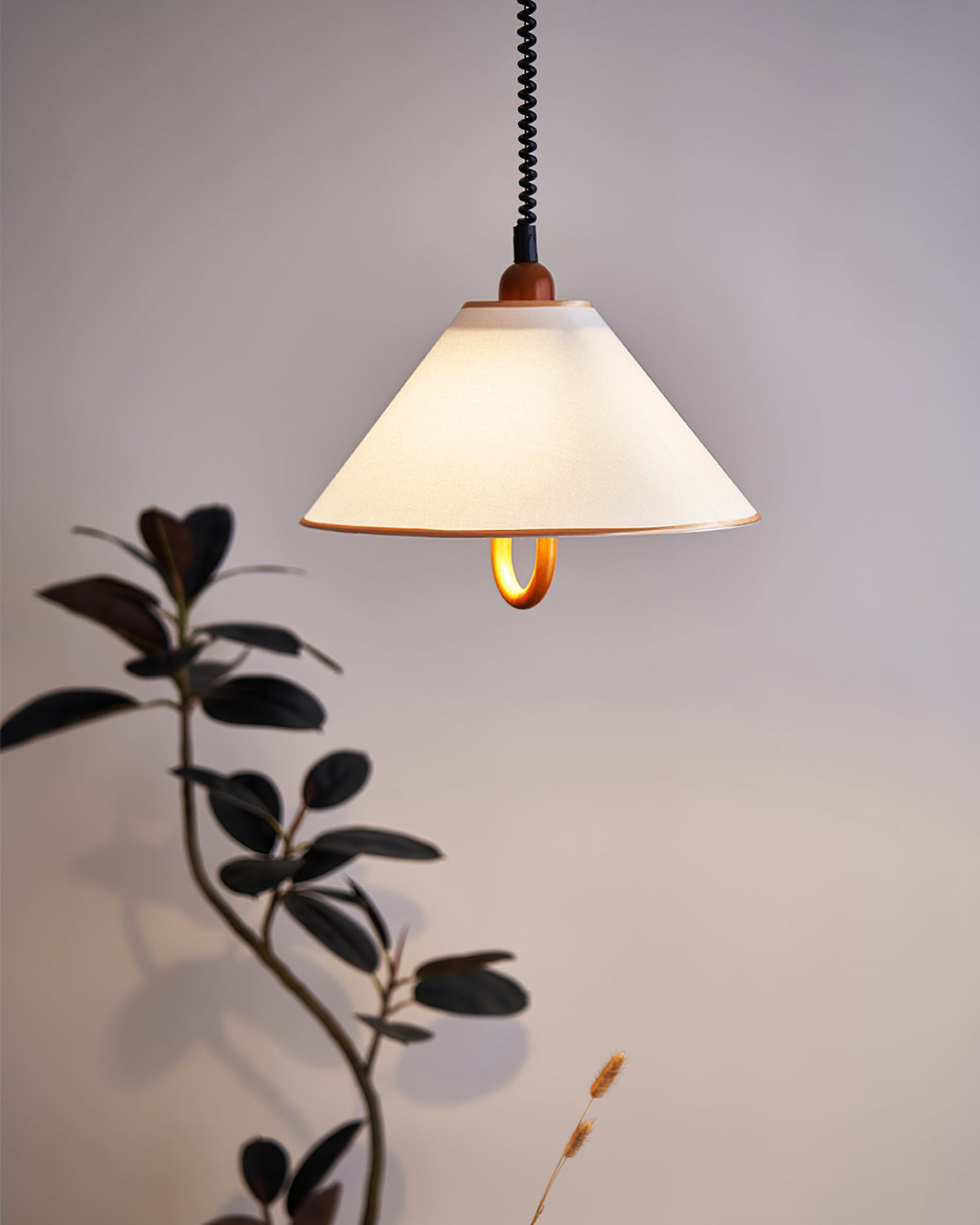 Makoto Wood Pendant Lamp — product view 3