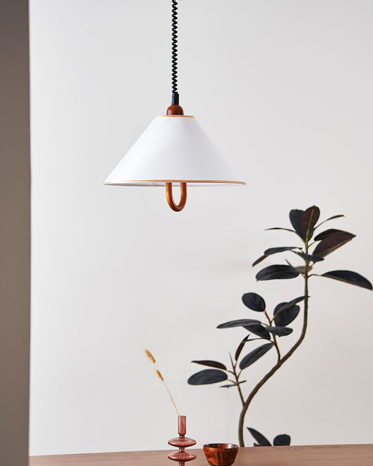 Makoto Wood Pendant Lamp — product view 4