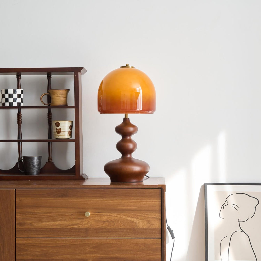Willow Glass Table Lamp — product view 2