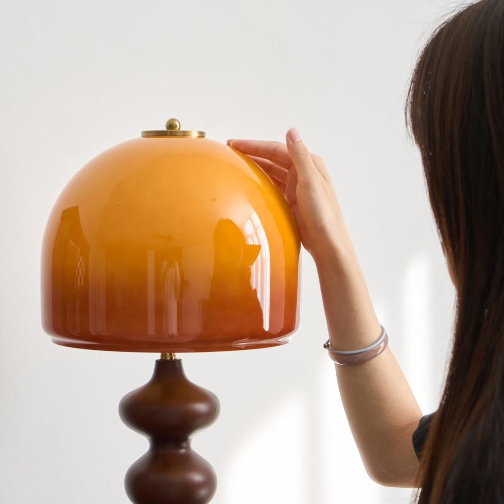 Willow Glass Table Lamp — product view 4