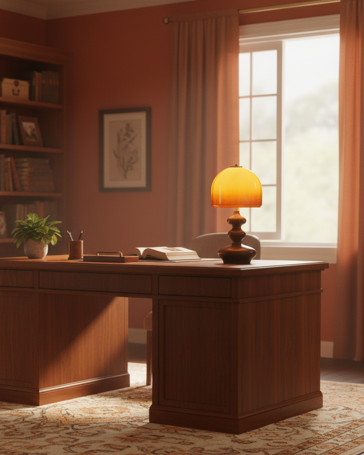 Willow Glass Table Lamp — product view 12