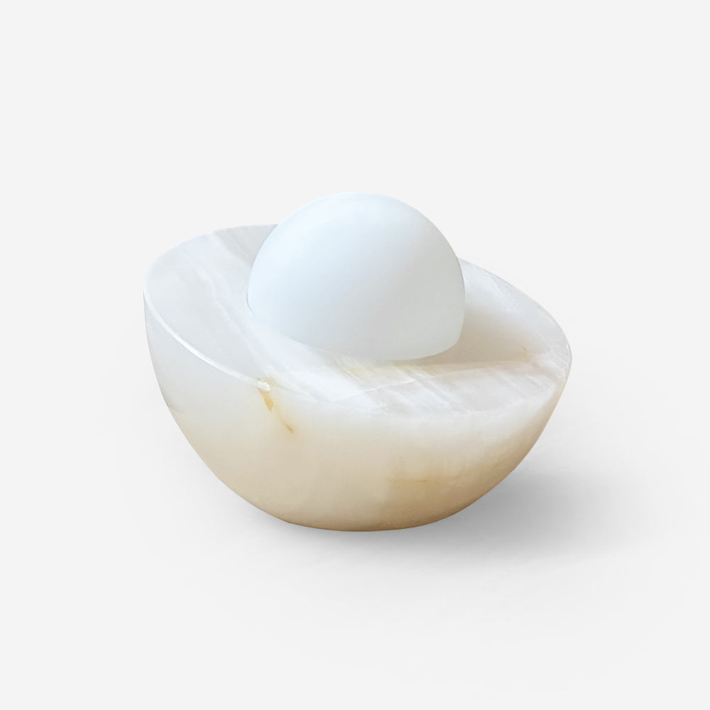 Piccola Marble Table Lamp — product view 1