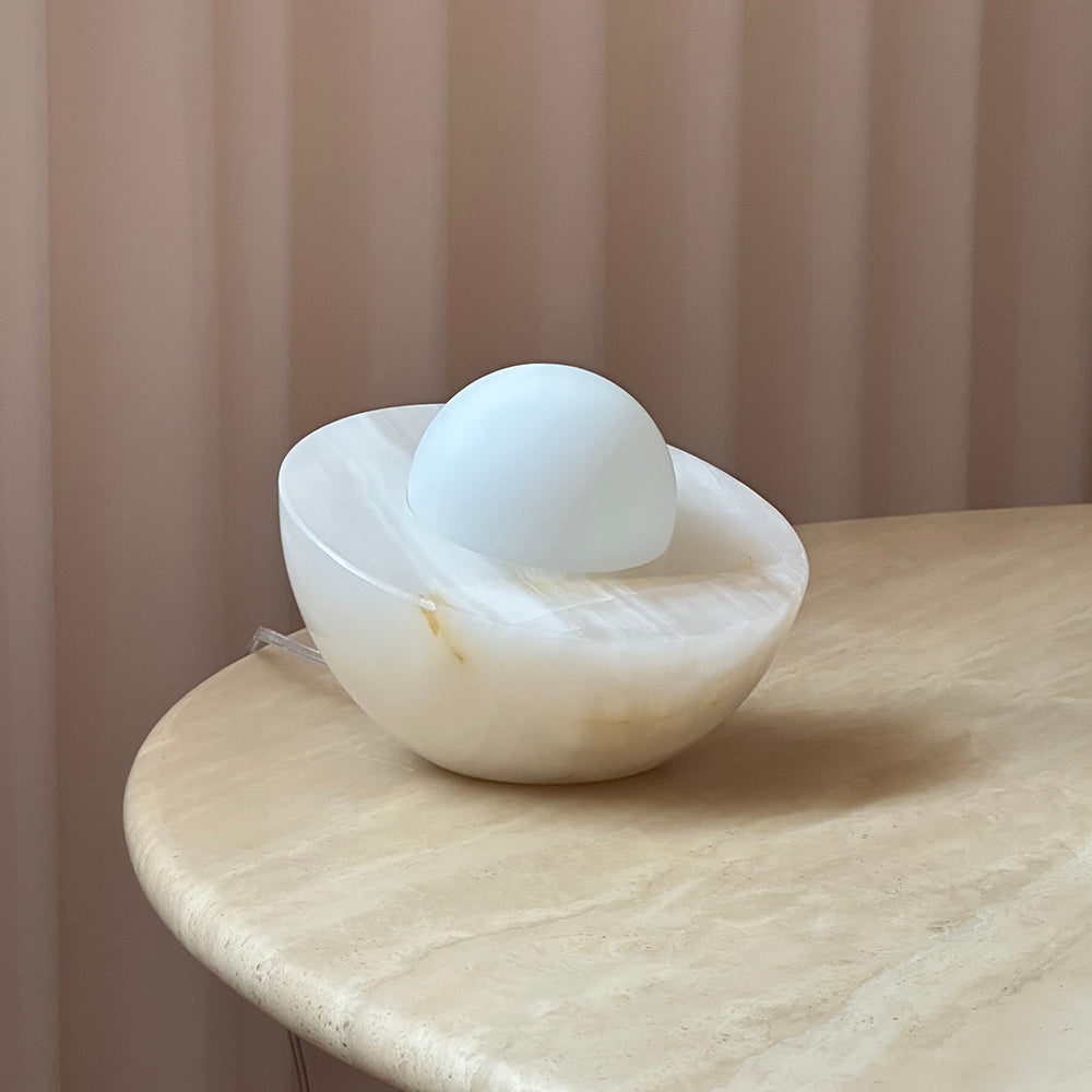 Piccola Marble Table Lamp — product view 2