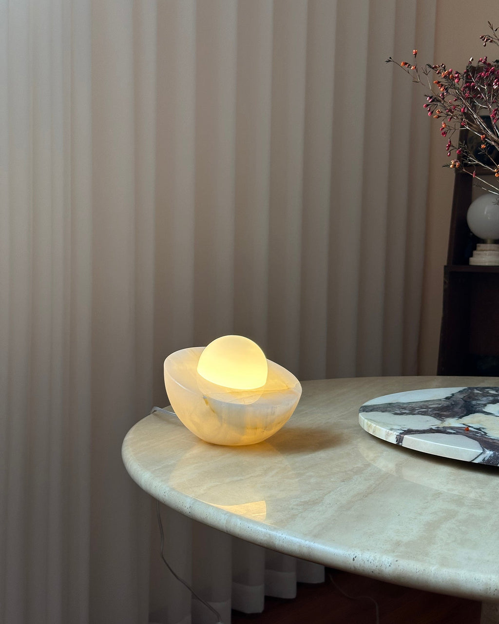 Piccola Marble Table Lamp — product view 3