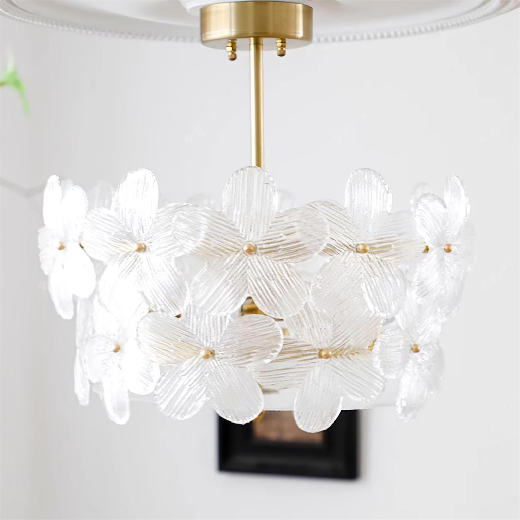 Collins Flowers Glass Ceiling Lamp — product view 10