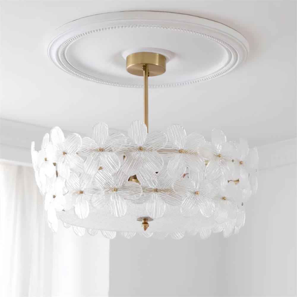 Collins Flowers Glass Ceiling Lamp — product view 14