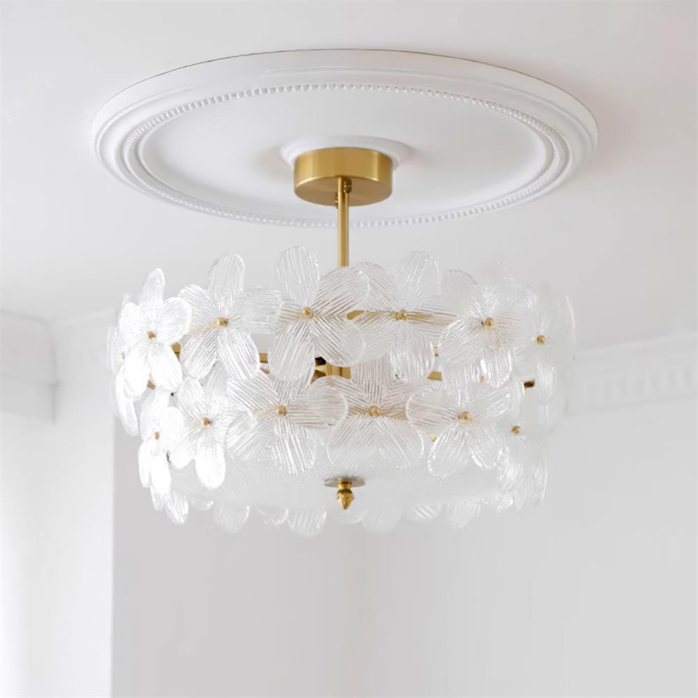 Collins Flowers Glass Ceiling Lamp — product view 16
