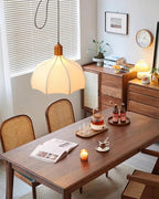 Revi Swing Arm Wood Pendant Light — product view 11
