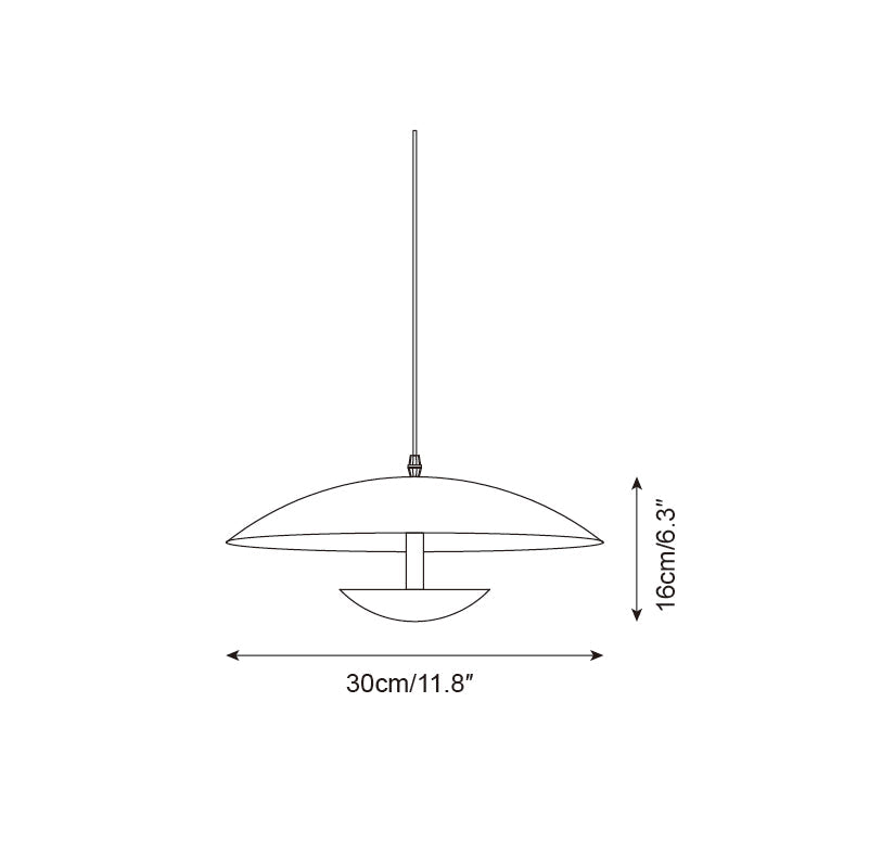Boden Metal Pendant Lamp — product view 5
