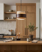 Cole Travertine Plug In Pendant Lamp — product view 6