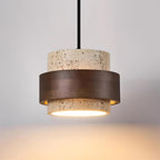 Cole Travertine Plug In Pendant Lamp — product view 7