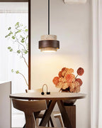 Cole Travertine Plug In Pendant Lamp — product view 12