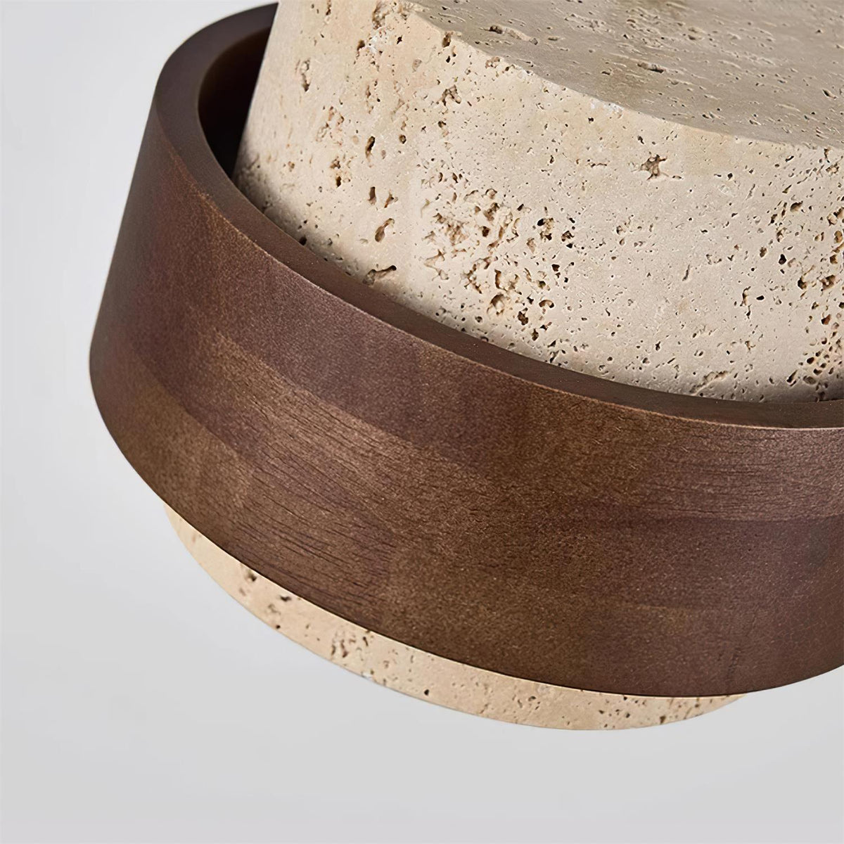 Cole Travertine Plug In Pendant Lamp — product view 14