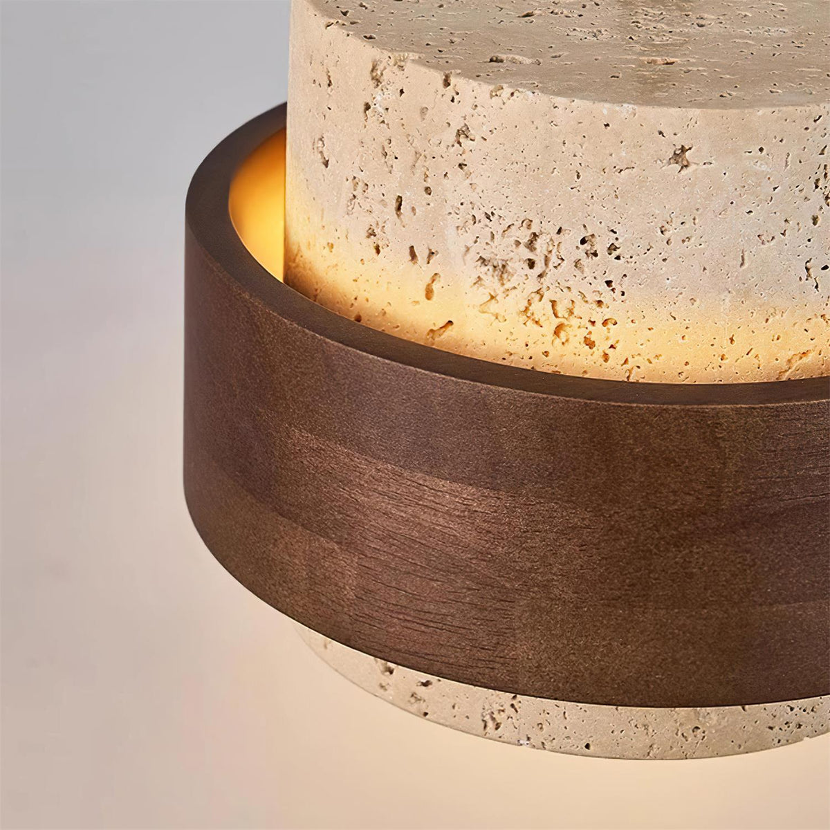 Cole Travertine Plug In Pendant Lamp — product view 15